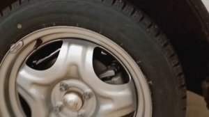 Необычные штампованные диски ТЗСК Lada Vesta и зимние шины Formula Ice 195/55 R16 на Ладу Весту NG