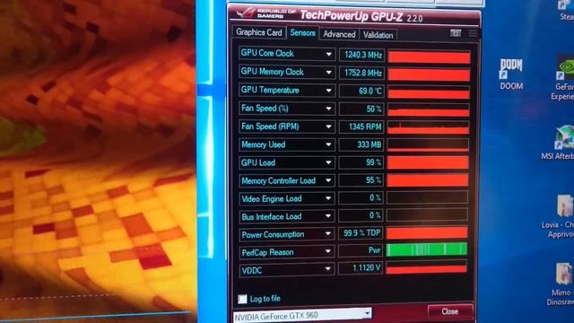 Furmark GTX 960 смотреть онлайн