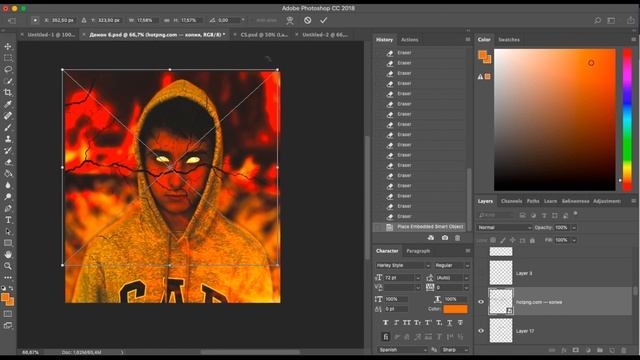 Я демон?????/Возвращение на канал + нашел братика/Adobe Photoshop смотреть онлайн