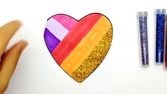 Как нарисовать Лайки | Рисуем логотип Лайки | Как сделать Likee Открытку с блестками | смотреть онлайн