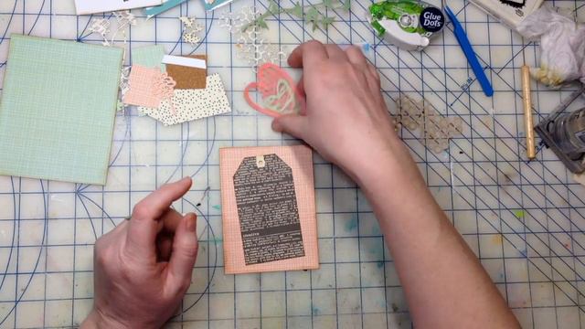 Cardmaking process video - Inspirtation Friday смотреть онлайн