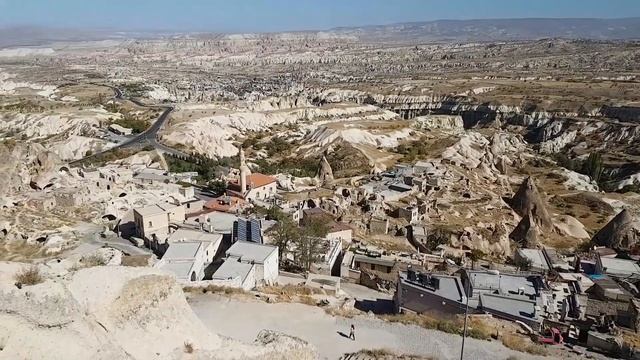 Каппадокия Турция, Turkey Cappadocia (каппадокия) замок учхесар и долина любви