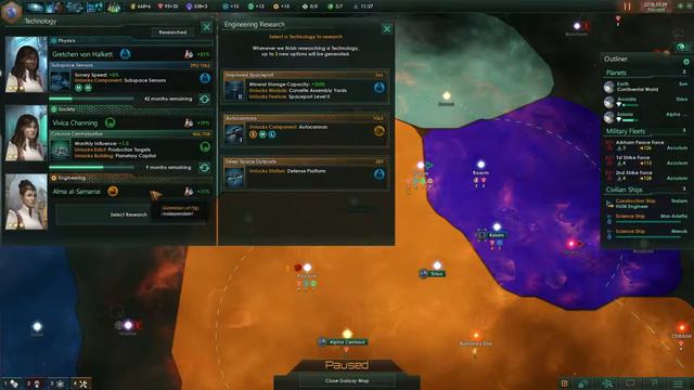 Stellaris - The Cthulhu Myth: Our Vassals! - 011 - Let's (Role) Play & Survive! смотреть онлайн