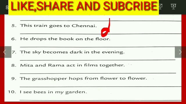 Simple past tense part-5 (Basic English Grammar Lesson for STD-3 and 4) смотреть онлайн