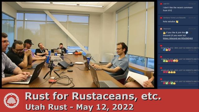 Shop Talk & Tangents - Utah Rust May 12th, 2022 смотреть онлайн