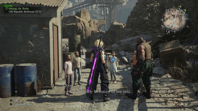 FINAL FANTASY 7 REBIRTH - Reuniting with Cloud Jr. смотреть онлайн