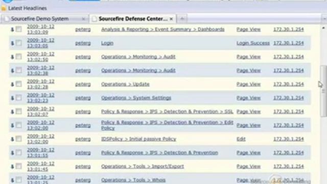 Sourcefire: Audit Monitoring with Sourcefire IPS смотреть онлайн