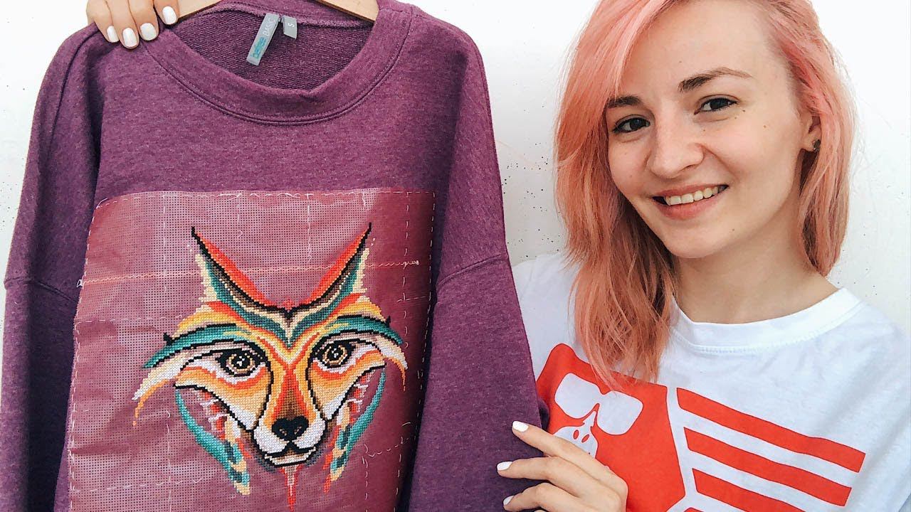 Майка спицами, коврик-мандала крючком, вышивка "Лиса" на одежде, книга "Гибкий ум" смотреть онлайн