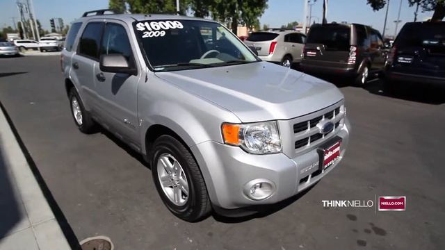 2009 Ford Escape Hybrid SUV | Jaguar Sacramento | Silver смотреть онлайн