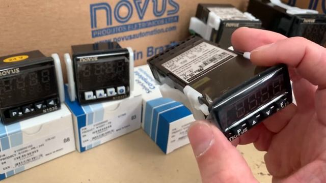 Novus PID Temperature Controllers - Overview смотреть онлайн