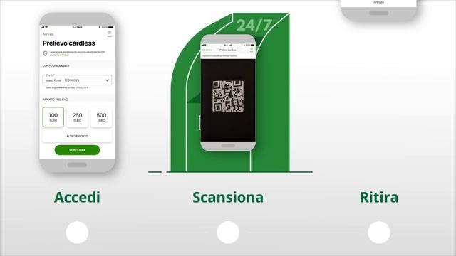 Prelievo Cardless | App Intesa Sanpaolo Mobile смотреть онлайн