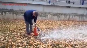 Как пользоваться углекислотным огнетушителем ОУ-3.