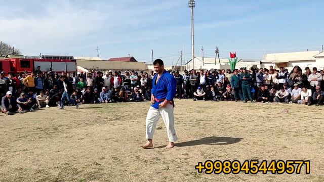 BUXORO JONDOR TUMAN NAVROʻZ BAYRAMI  KATTA KURASH HAM BOʻLDI