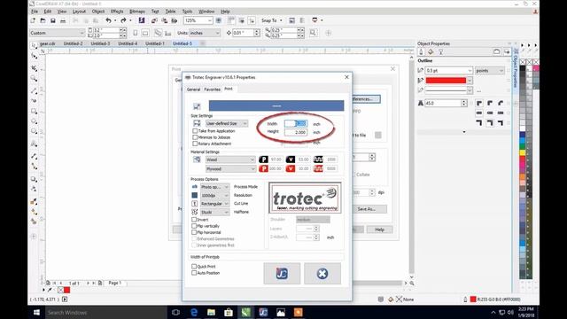 Laser Engraving with Corel Draw and Trotech - Tutorial смотреть онлайн