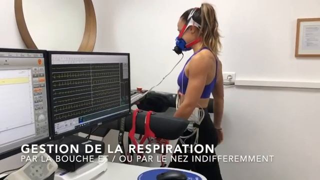 VO2max test with COSMED Quark CPET at CMTS 2A (France) смотреть онлайн