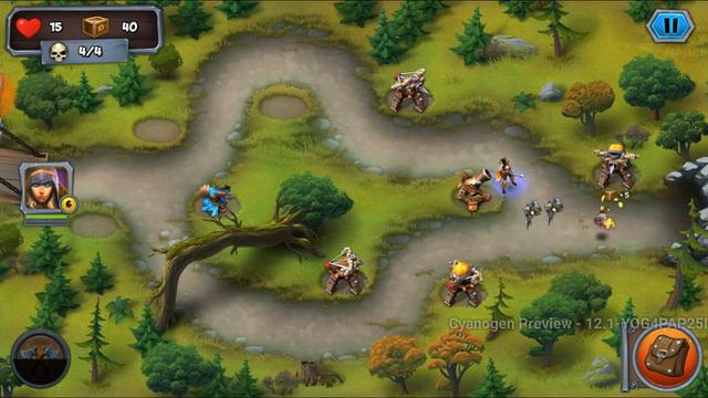 Оборона башни TD Goblin Defenders 2 - Захват шахты уровень 4 смотреть онлайн