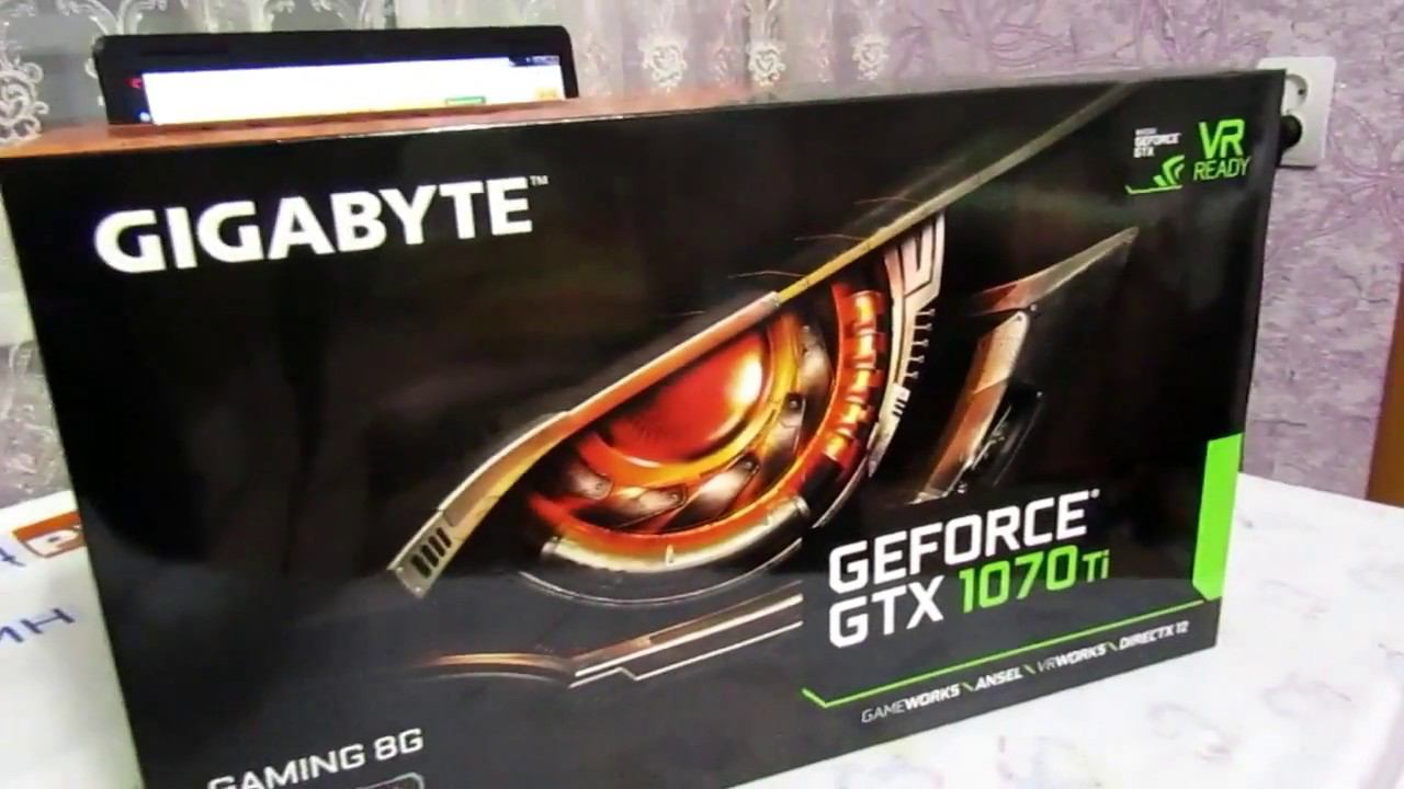 ОНЛАЙН ТРЕЙД.РУ — Видеокарта GIGABYTE GeForce GTX 1070 Ti 8192Mb Gaming 8G (GV-N107TGAMING-8GD) смотреть онлайн