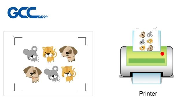 GCC---How to set up registration marks for print and cut смотреть онлайн