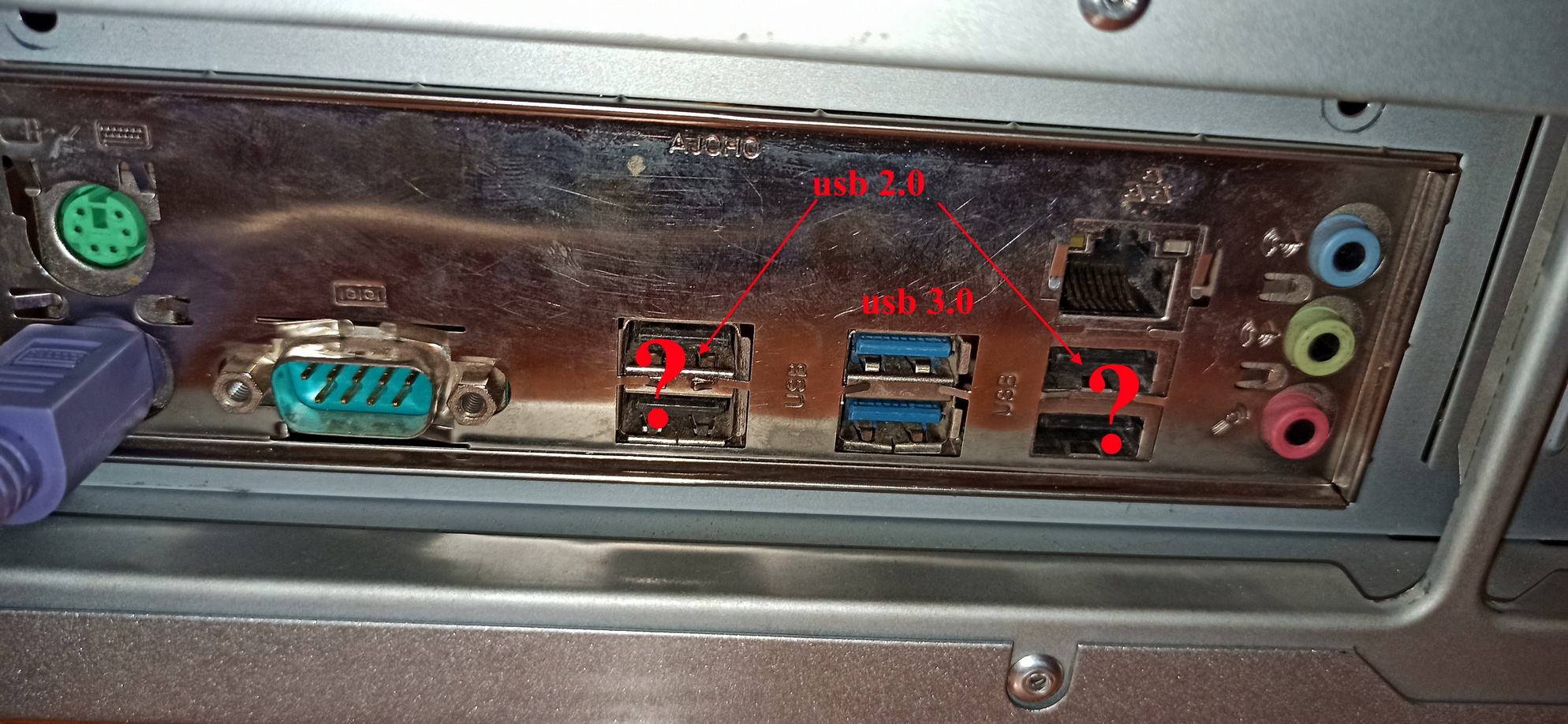 Не работают порты Usb 2.0 на плате ASRock 970de3/u3s3