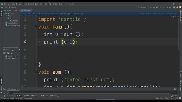 038 - Functions in Dart - part 2 смотреть онлайн