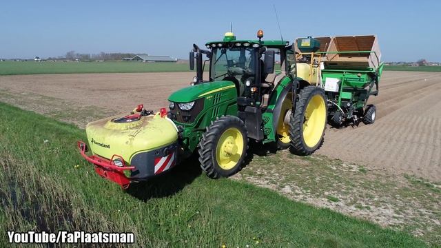 Soil Preparation & Potato Planting ? | Texel 2019