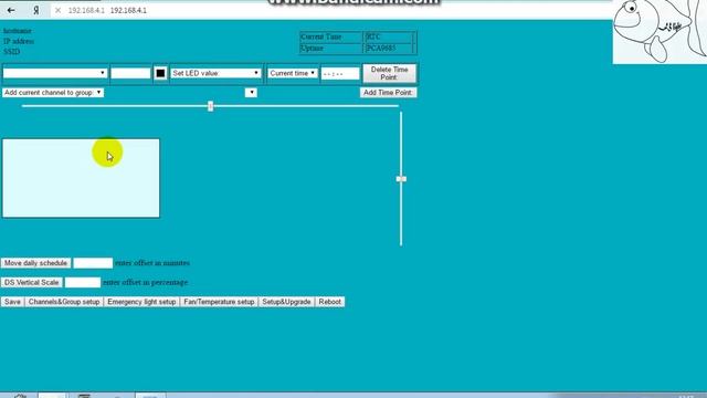 Wi-Fi LED 16 канальный контроллер, первоначальная настройка. смотреть онлайн