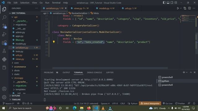 Nested Routers | Django Rest Framework | Build an Ecommerce Restful API - pt 9 смотреть онлайн
