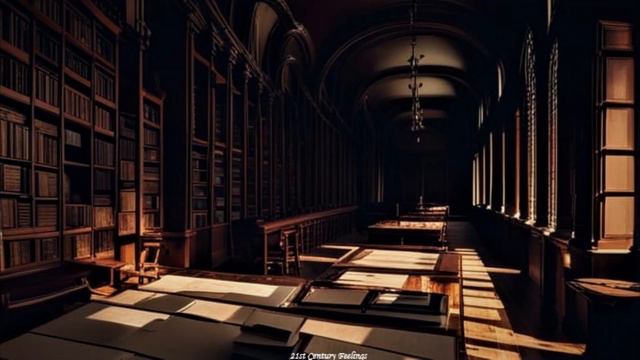 DARK ACADEMIA LIBRARY AMBIENCE PLAYLIST 📖 & STUDY WHITE NOISES 🎧 смотреть онлайн