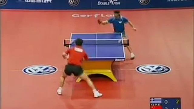 Table Tennis ITTF 2004 Wang Hao vs. Kalinikos Kreanga смотреть онлайн