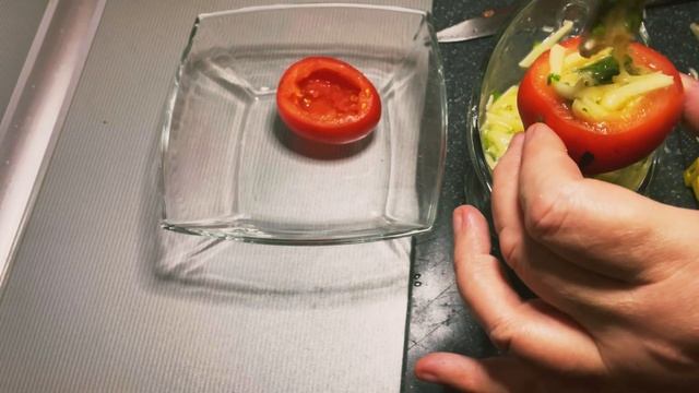 Быстрый завтрак!Запеченые помидоры!/Quick breakfast! Baked tomatoes! смотреть онлайн