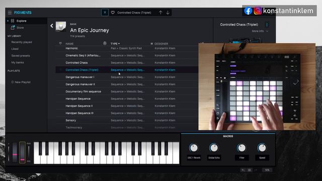 Пресеты An Epic Journey для Arturia Pigments смотреть онлайн