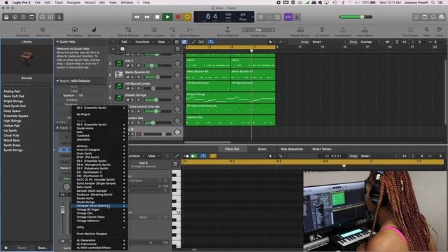 WATCH ME MAKE A VIBEY HIP HOP BEAT IN LOGIC PRO X ? смотреть онлайн