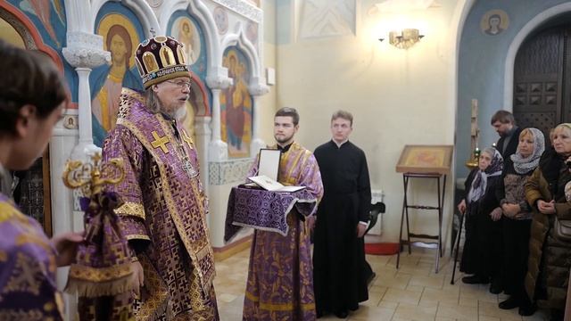 Слово митрополита МАРКА в день великого освящения храма иконы Божией Матери "Всецарица" (04.03.2023 смотреть онлайн