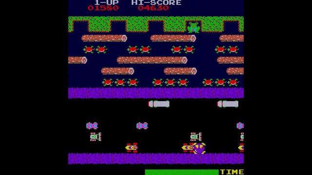Frogger - 1981 - Konami - Arcade Game смотреть онлайн