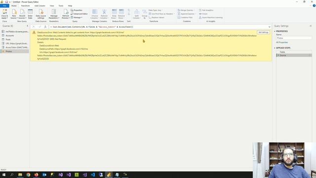 Learn Power BI In Arabic - #041-2 - Demo #28 | API (Facebook Graph API) | Import Mode | Part #2 смотреть онлайн