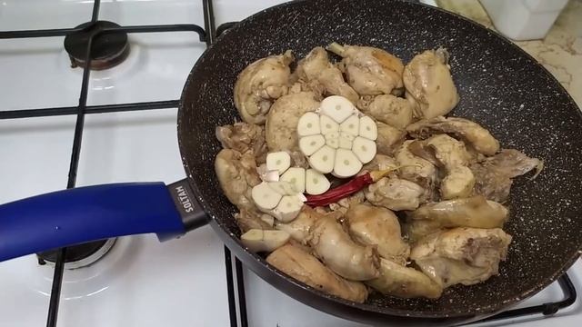 Курица в апельсиново-медовой глазури/ Chicken with orange and honey смотреть онлайн