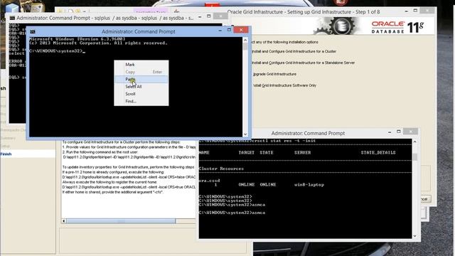 RAC and grid infrastructure series Setting up ASM instance pt 2 смотреть онлайн