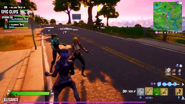 TOP 100 PERFECT TIMING MOMENTS IN FORTNITE смотреть онлайн