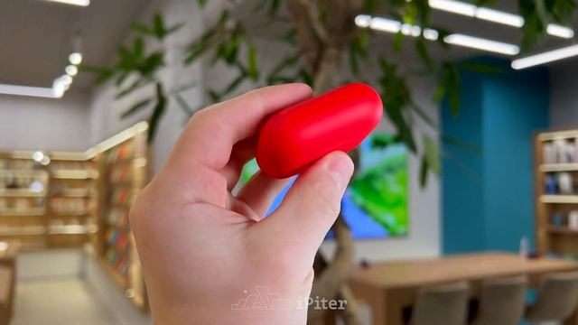 Беспроводные наушники с микрофоном Apple AirPods 3-го поколения (Красный) смотреть онлайн