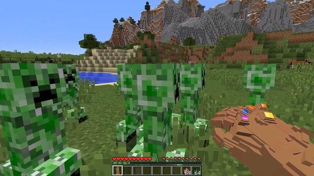 НОВЫЙ МОД НА ПЕРЧАТКУ БЕСКОНЕЧНОСТИ В МАЙНКРАФТ!