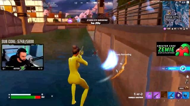 My first Solo VS Squads game of Season 2 смотреть онлайн