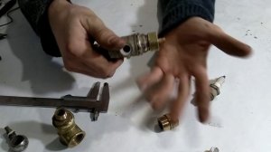 Крепление сопла из свечи для пескоструя. Быстросъем для сопел пескоструя