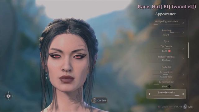 female creation creation - (vampire/dark urge) - baldur's gate 3 смотреть онлайн