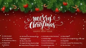 рождественские песни на английском ? Лучшие рождественские песни всех времен ? Рождественская Музык