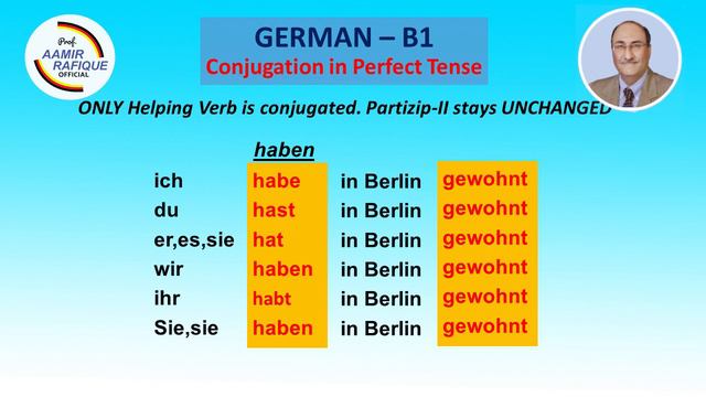B1 | Lecture 2 | German Language | Tenses in German | Das Perfekt смотреть онлайн
