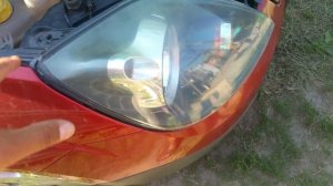 Установка фары Форд фиеста