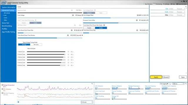 Undervolting CPU в ноутбуке - снижаем нагрев на 5°C через Intel® XTU смотреть онлайн