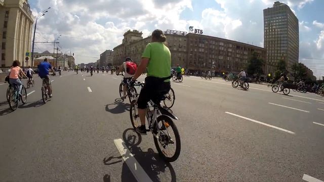 Московский велопарад 29 мая 2016