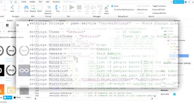 How to script and add Adonis Loader Admin: Roblox Tutorial смотреть онлайн