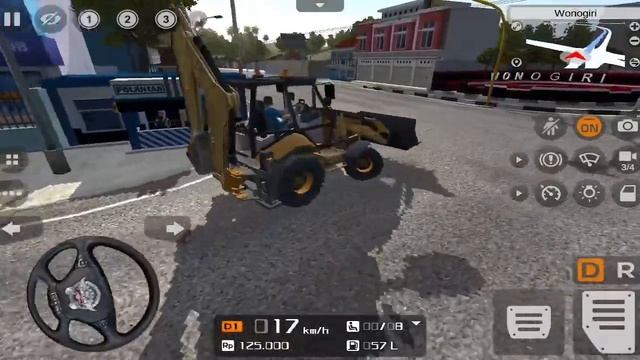 ✅JCB Beckhone Loader Driving with Passengers - Bus Simulator Indonesia - Android Gameplay смотреть онлайн